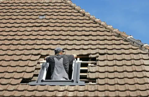 Pose de velux - Darvoy